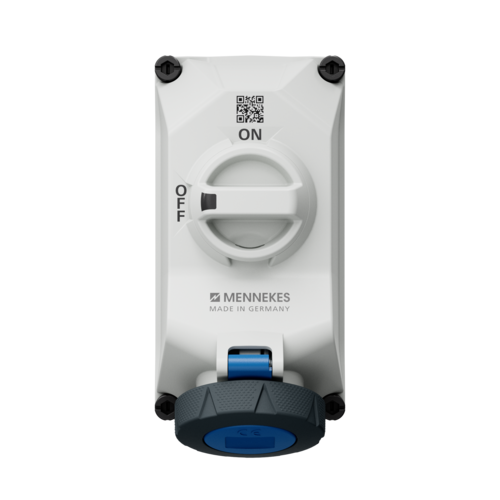 MENNEKES Väggmonterat uttag DUO 5604306G images3d