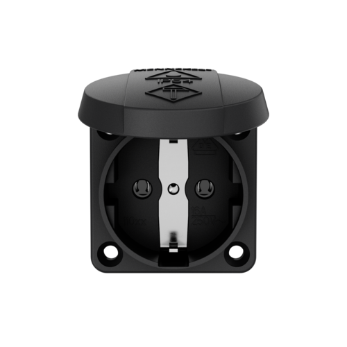 MENNEKES Panelmonterat uttag SCHUKO® 11032 images3d
