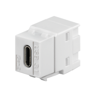 MENNEKES  Grundval-modul USB 3.1, TYP C, rent vit 41579