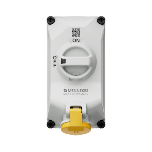 MENNEKES Väggmonterat uttag DUO 5601304G images3d