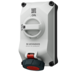 MENNEKES Väggmonterat uttag DUO 5602406G
