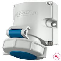 MENNEKES Väggmonterat uttag 9301