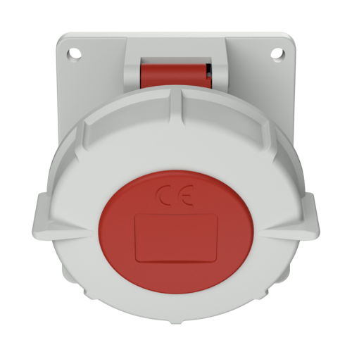 MENNEKES Panelmonterat uttag med TwinCONTACT 1803 images3d