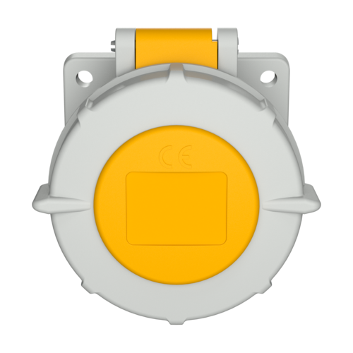 MENNEKES Panelmonterat uttag med TwinCONTACT 1710 images3d