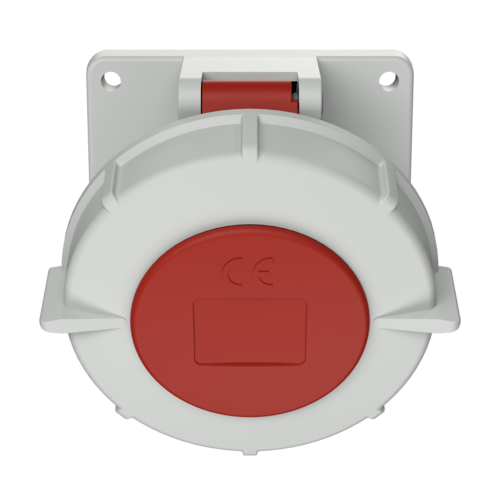 MENNEKES Panelmonterat uttag med TwinCONTACT 1808 images3d