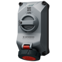 MENNEKES  Väggmonterat uttag DUOi R 5812506TC