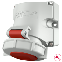 MENNEKES  Väggmonterat uttag 9520