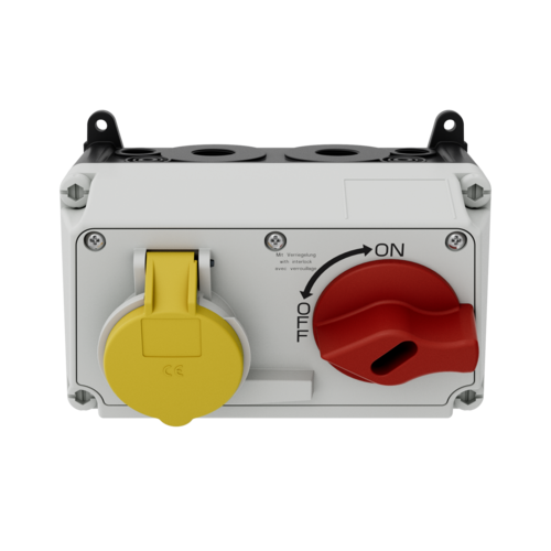 MENNEKES Väggmonterat uttag DUO 7602 images3d