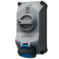 MENNEKES  Väggmonterat uttag DUOi R 5812306TC