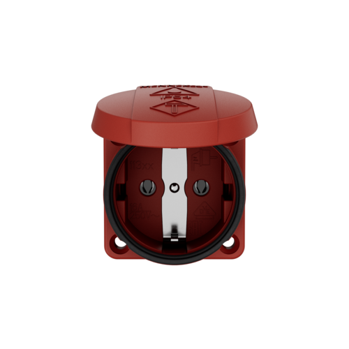 MENNEKES Panelmonterat uttag SCHUKO® 11333 images3d