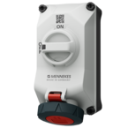 MENNEKES Väggmonterat uttag DUO 5602506G