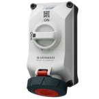 MENNEKES Väggmonterat uttag DUOi R 5714403H