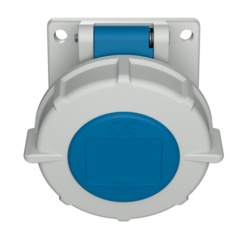 MENNEKES Panelmonterat uttag med TwinCONTACT 1701 images3d