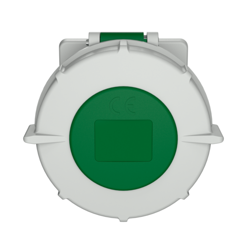 MENNEKES Panelmonterat uttag med TwinCONTACT 1816 images3d