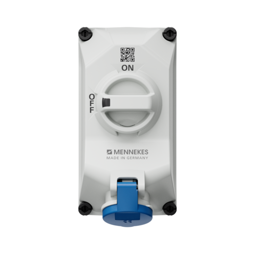 MENNEKES Väggmonterat uttag DUO 5601306G images3d