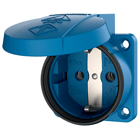 MENNEKES Panelmonterat uttag SCHUKO® 11321