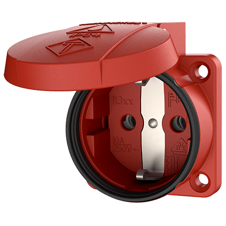 MENNEKES Panelmonterat uttag SCHUKO® 11333