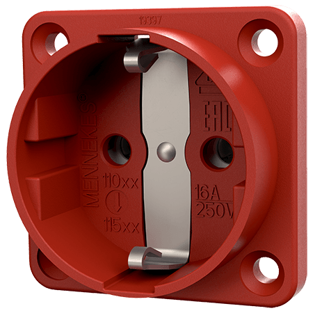 MENNEKES Panelmonterat uttag SCHUKO® 11533