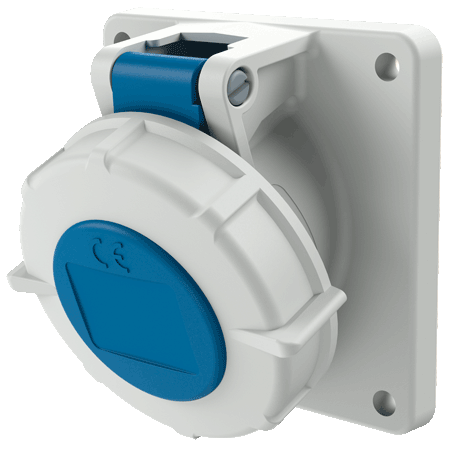 MENNEKES Panelmonterat uttag med TwinCONTACT 1168