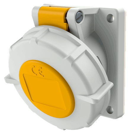 MENNEKES Panelmonterat uttag med TwinCONTACT 1700