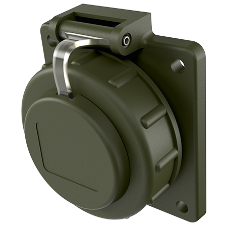 MENNEKES Panelmonterat uttag SCHUKO® TM 17021