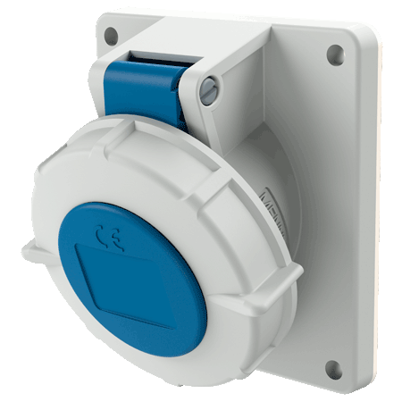 MENNEKES Panelmonterat uttag med TwinCONTACT 1703