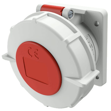 MENNEKES Panelmonterat uttag med TwinCONTACT 1814