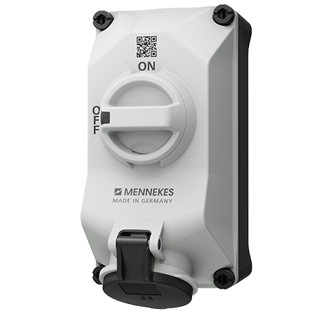 MENNEKES Väggmonterat uttag DUO 5601407G