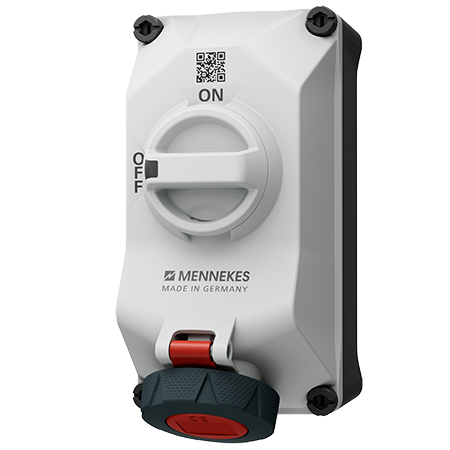 MENNEKES Väggmonterat uttag DUO 5602406H