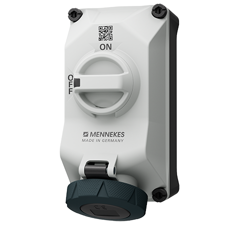 MENNEKES Väggmonterat uttag DUO 5604407G