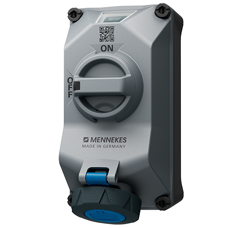 MENNEKES Väggmonterat uttag DUOi R 5812306TC