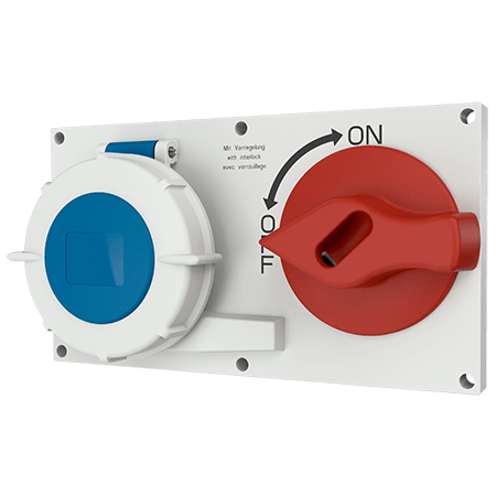 MENNEKES Panelmonterat uttag 7521