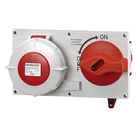 MENNEKES Panelmonterat uttag 7538